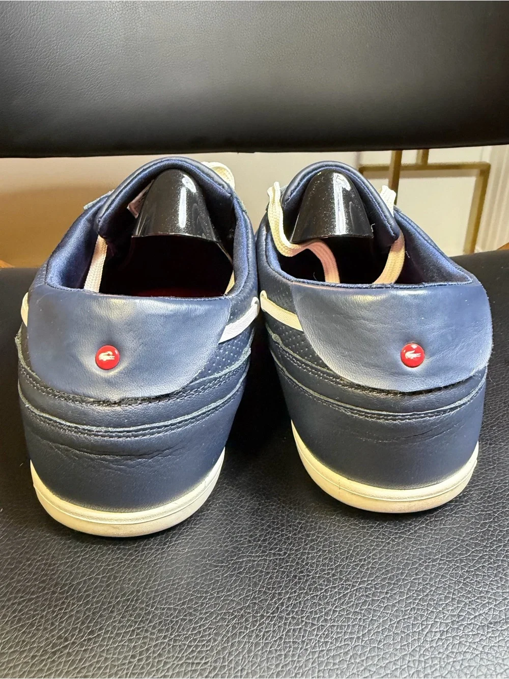 Lacoste Dreyfus SPM LTH Men's Shoes Dark Blue/White Sz 10